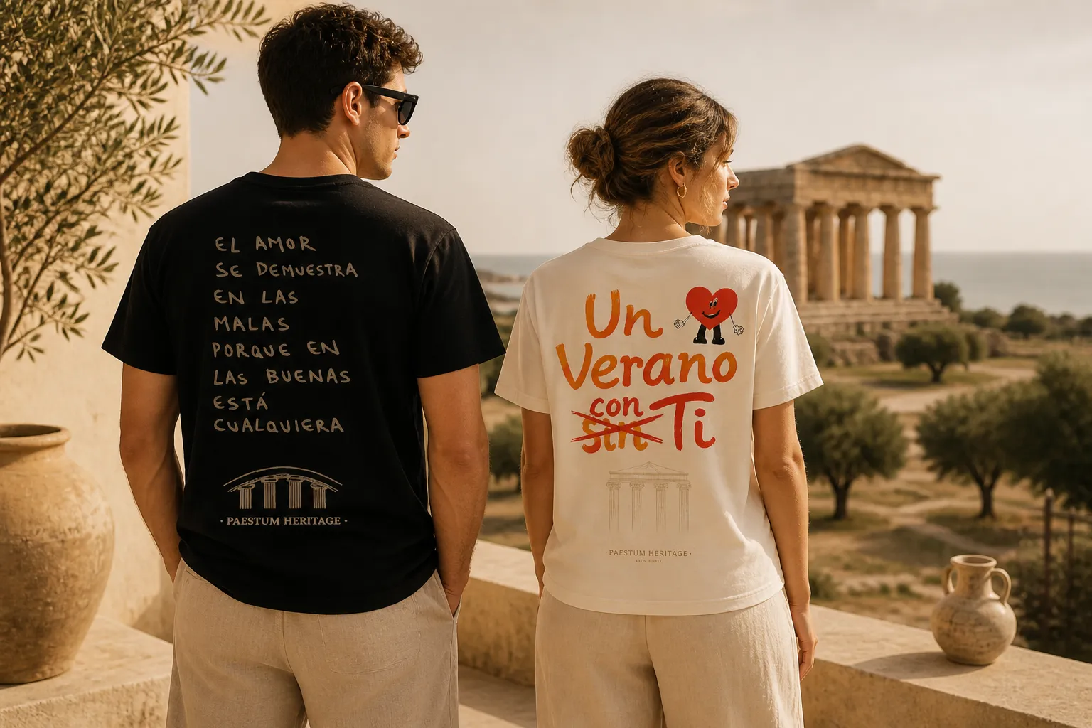 Banner Paestum Heritage ispirato al Cilento